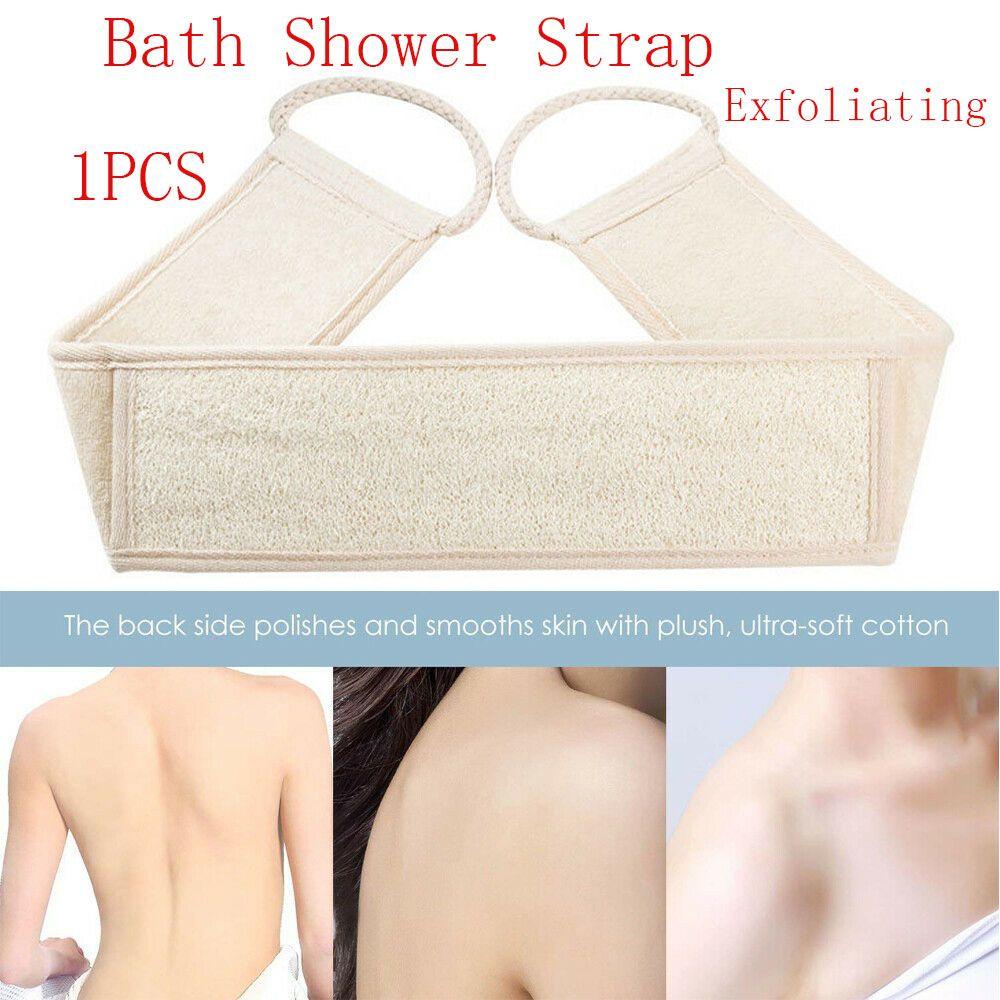 Soft Loofah Exfoliating Bathing Accessories Back Scrubber Shower Brush Massage Brush Bath Strap