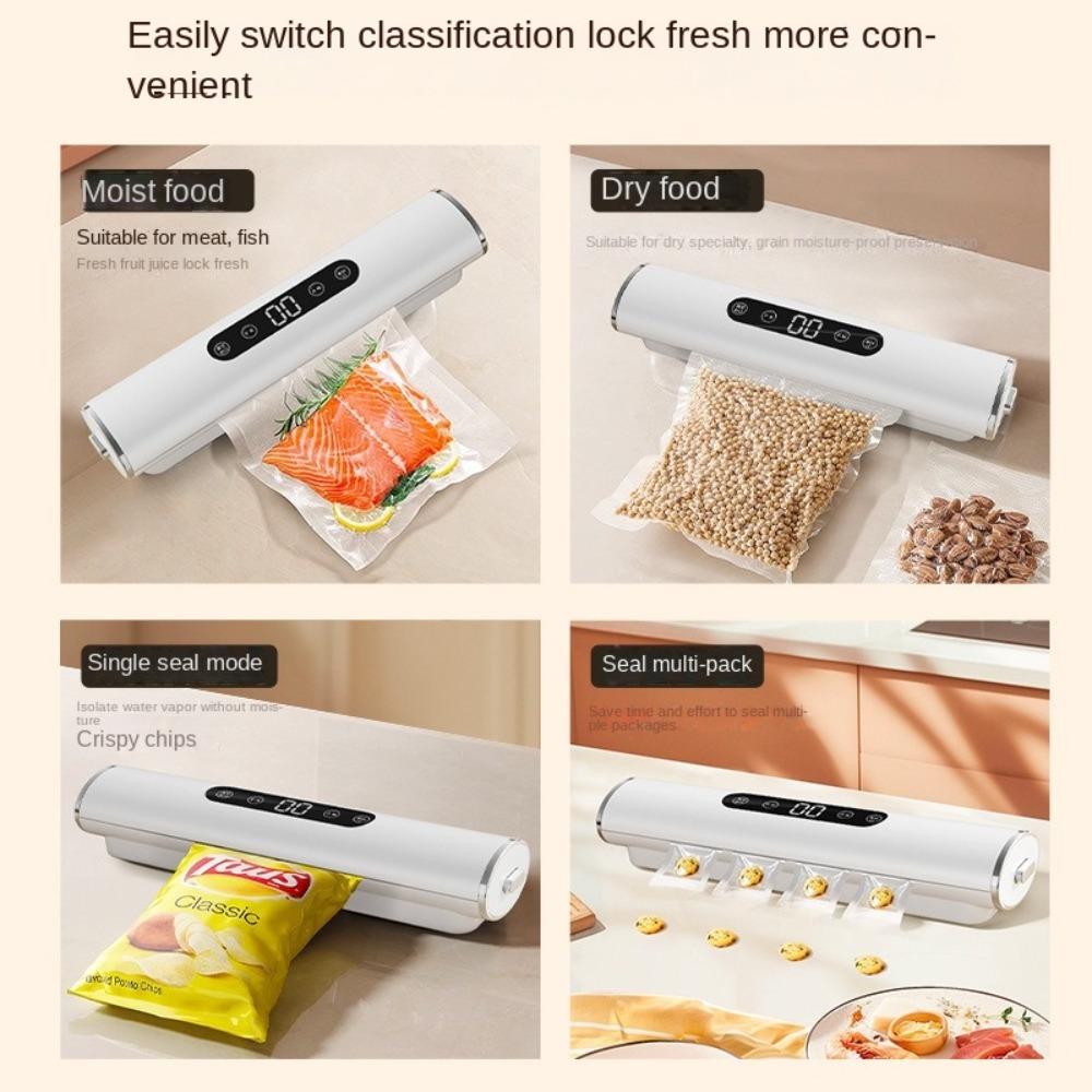Tragbare Vakuumierer Automatische Vier Modi Plastiktüte Sealant Küchenhelfer
