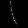 LED Christmas Tree with Ground Spikes Multicolored 306 cm Metal
