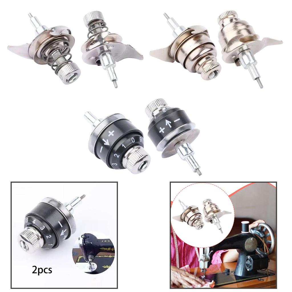 2 Sewing Machine Clamps, Tensioners And Thread Guides for Sewing Machine.