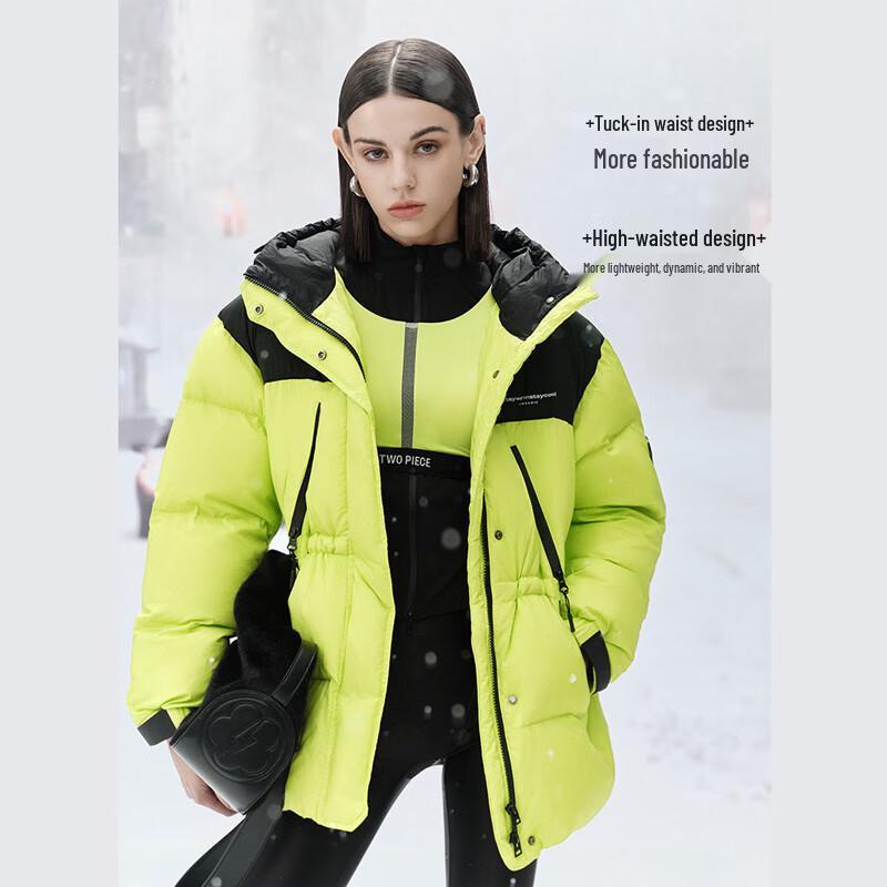 Jin Yujie Women's Mid-Length Puffer Down Jacket