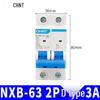 Chint NXB Air Switch Circuit Breaker: 1P, 2P, 3P, 4P Household Type D Three-Phase Disconnector 380V.