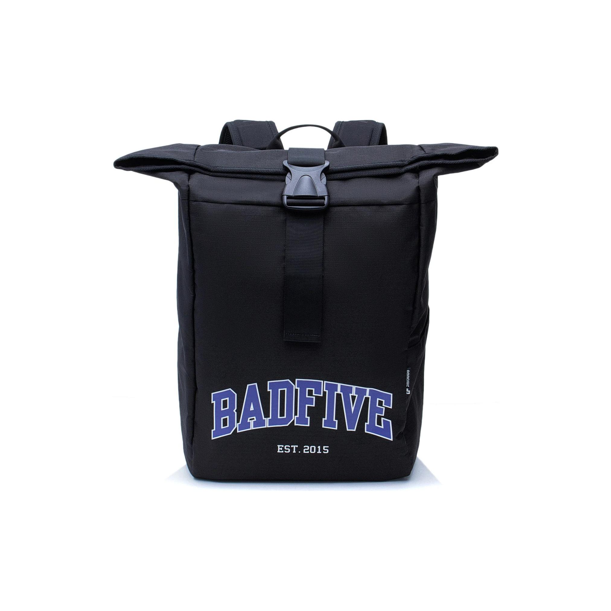 Li Ning Badfive Tactical Student Polyester Sports Backpack Unisex backpack Black ABST067-2 Black