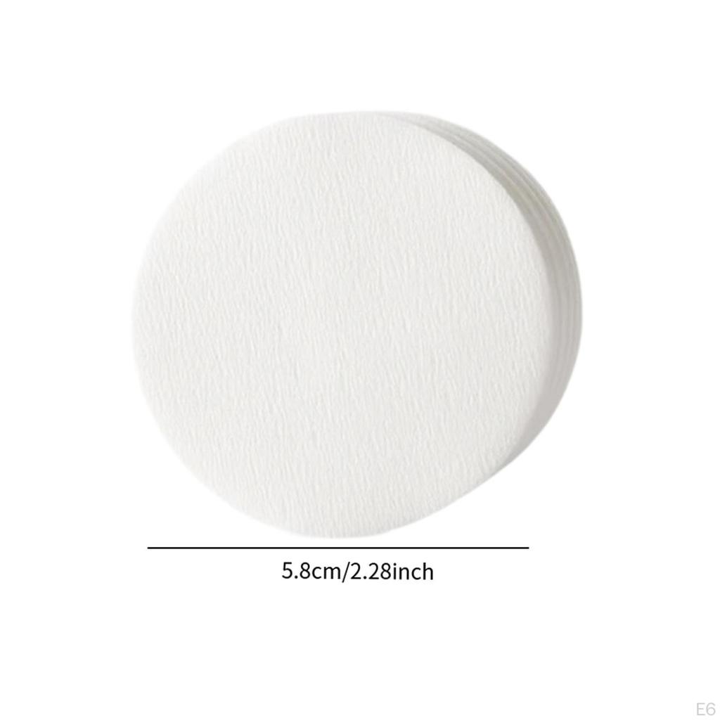 100 kusů kávových filtračních papírů, kulaté mikrofiltry na čaj a