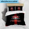 3pcs CR Flamengo Printed Bedding Set Duvet Cover Closure Includes 1 Duvet Cover & 2 Pillowcases Bedding Sets Home Decor Gifts