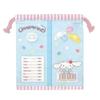 K Company Bolsa com Cordão Cinnamoroll CKC19-CN A20,5 x L18cm