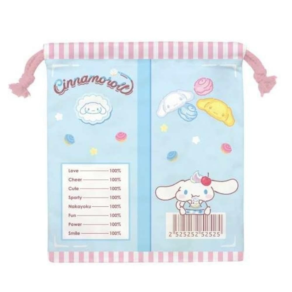 K Company Bolsa com Cordão Cinnamoroll CKC19-CN A20,5 x L18cm