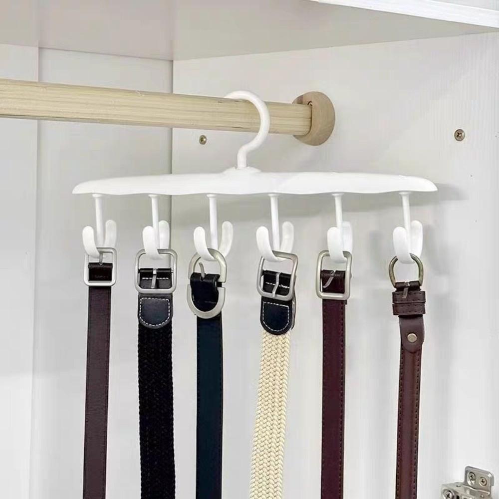 Portable Rotating Hanger Multi-Hook Coat Rack Tidy Multi-Functional Hanger  Wardrobe Storage