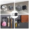 Set of 2 Versatile Stainless Steel Sponge Draining Racks Wall Mounted Sponge Holder Kitchen Organization Supplies