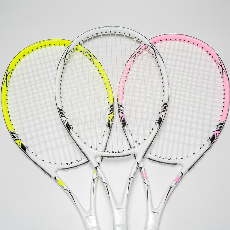Kompozitová karbonová raketa All-in-One na tenis pro začátečníky a soutěže - Unisex, Ideální pro studentský trénink