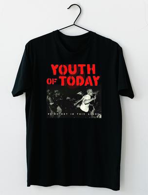 Youth Of Today We're Not In This Alone T-shirt S M L XL 2XL 3XL