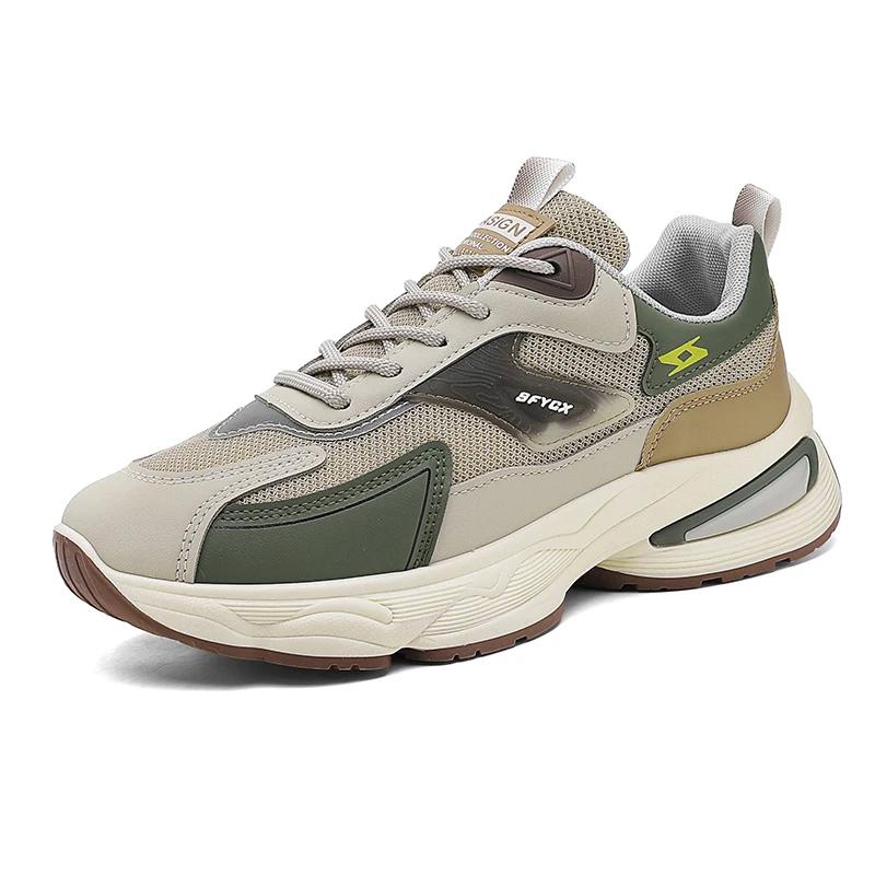 2025Men Walking Shoes Flat Outdoor Jogging Mesh Sports Breathable Wear-resistant Comfortale Casual Tennis Shoes for Men