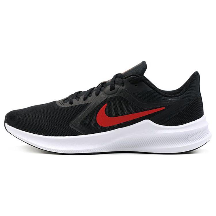 

Nike Downshifter 10 University Red Мужские кроссовки Черно-белые CI9981-006
