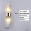Elegant Luxury Glass Wall Lamp for Living Room, Bedroom, Hotel, or Bedside - Designer Style with Personality