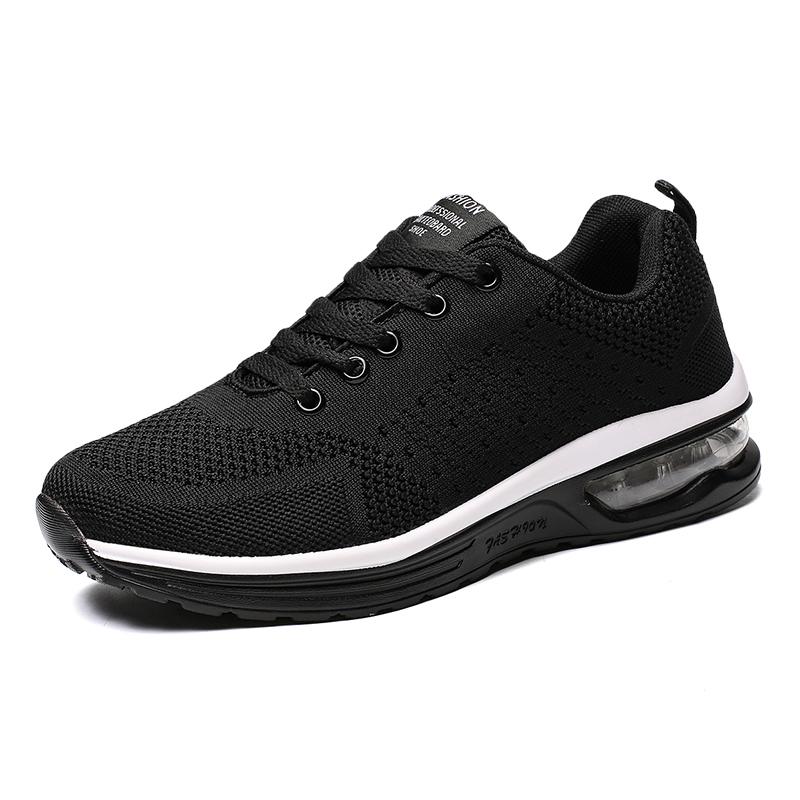 Men's Running Shoes Plus Size 47 Breathable Man Sports Sneakers Lace Up Comfort Casual Walking Shoes Athletic Training Footwear