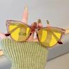Retro Cat Eye Night Vision Anti Blue Light Sunglasses for Women Looking At Mobile Phones and Computers Damaging Gaming Goggles