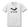 STEAM Short-sleeved T-shirts, Game Platform Team Uniforms, Valve Company Uniforms, Geek Geek Clothes