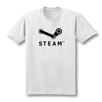 STEAM Short-sleeved T-shirts, Game Platform Team Uniforms, Valve Company Uniforms, Geek Geek Clothes