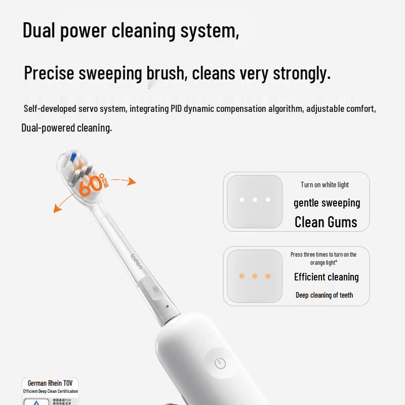 Leifan i2 ABS 2nd Gen Electric Toothbrush CN plug (adapter included)