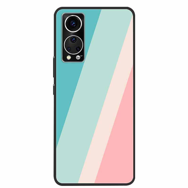 For ZTE Axon 30 5G Case Luxury Silicone TPU Soft Back Cover Phone Case For ZTE Axon 30 5G Coque Fashion A2322 Shockproof Funda