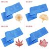 Reusable Silicone Mold for Fondant with Flower Leaf Patterns for Cake Lace Mat DIY Craft Decoration Tool