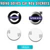 rvgfn3 14MM Car Key Sticker Emblem Decoration Accessories For Volvo XC90 V90 V60 XC60 V40 EC40 EX40 S80 S60 S90 C40 XC40 V70 XC70 C30