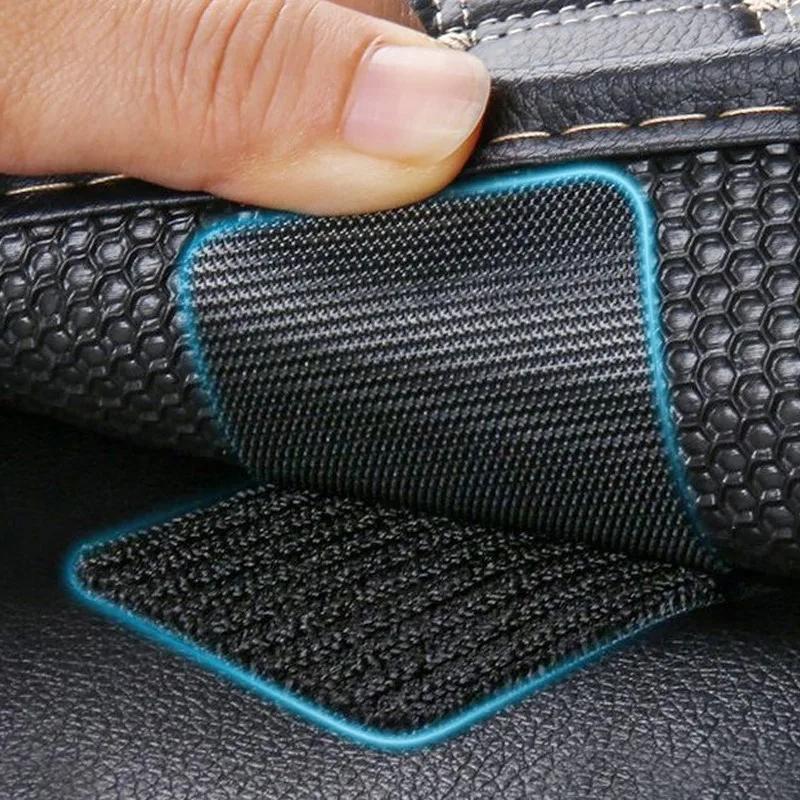 Adhesive Tape Household Use Touches Fastener Black Pad Fixed Patch Double Sided Mat Grip Strap Self-adhesive DIY Apparel