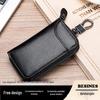 Men's Multifunctional Key Case: Large Capacity Waist-Hanging Car and Household Pouch with Universal Card Holder