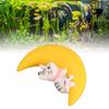 Floating Aquarium Decorations Moon Safe Exquisite Cute Moon Animals Decor for Fish   Accessories