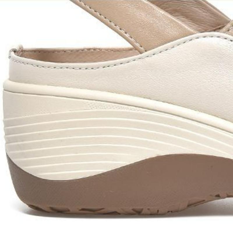 Spring and Summer New Women's Shoes Platform Wedge Sandals High Heel Fashion Simple Shoes