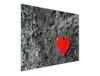 GLAS-SCHNEIDEBRETT 52x30 HERZ