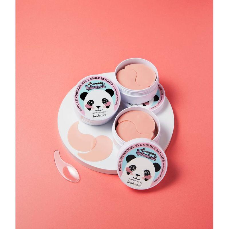 lookATME - Panda Hydro Gel Eye & Smile Patches Hyaluronic Acid & Caffeine