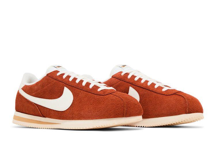 Nike Cortez SE Suede Dark Russet Flax Muslin Sail