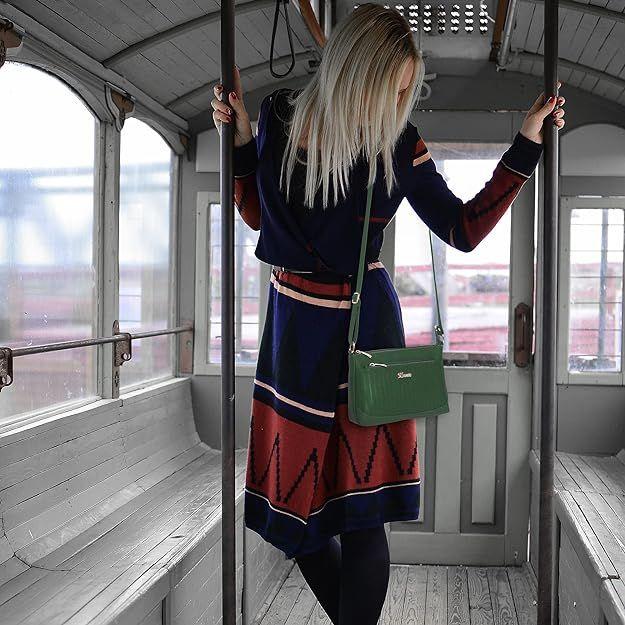 Women's Studded Dual Tone Sling Bag