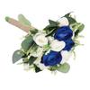 Wedding Bouquet Artificial Fake Flower Bouquet Romantic Bridal Hand Bouquet for Celebration