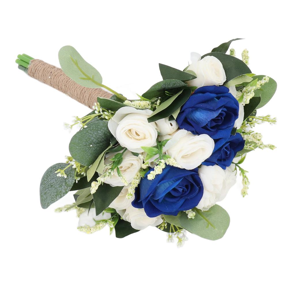 Wedding Bouquet Artificial Fake Flower Bouquet Romantic Bridal Hand Bouquet for Celebration
