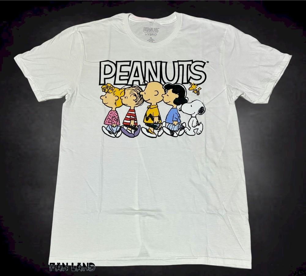 Новая мужская/унисекс футболка Peanuts Чарли Браун Снупи Белая Команда XXXXL