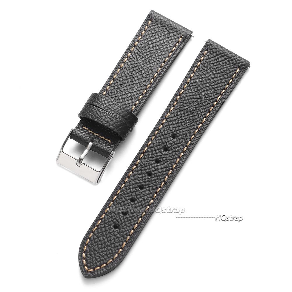 Cowhide Leather Watch Strap Vintage Handmade Wristbelt for Seiko for Omega Bracelet 18mm 19mm 20mm 22mm Quick Release Watchband