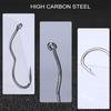 12pcs High Carbon Steel Hooks, Sharp Barbed Hooks, Fishhook For Carp, Outdoor Fishing Accessories