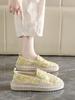 Hot Sale Breathable Mesh Lace Ballet Flats Shoes Womens Espadrilles Casual Floral Women'S Loafers Zapatillas Fisherman