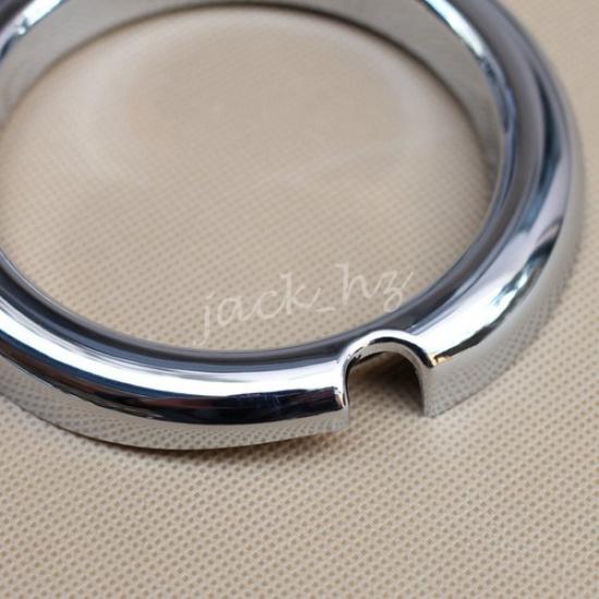 Chrome Front Fog Light Cover Ring Trims For Mitsubishi Outlander 2016-