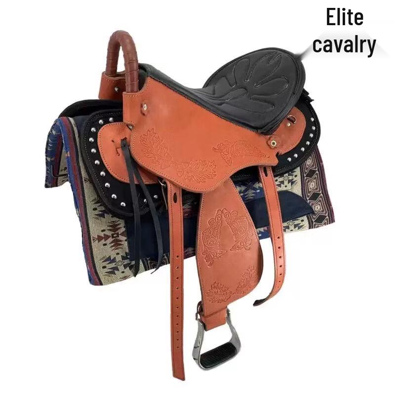 Premium Leather Horse Saddle & Tack Set