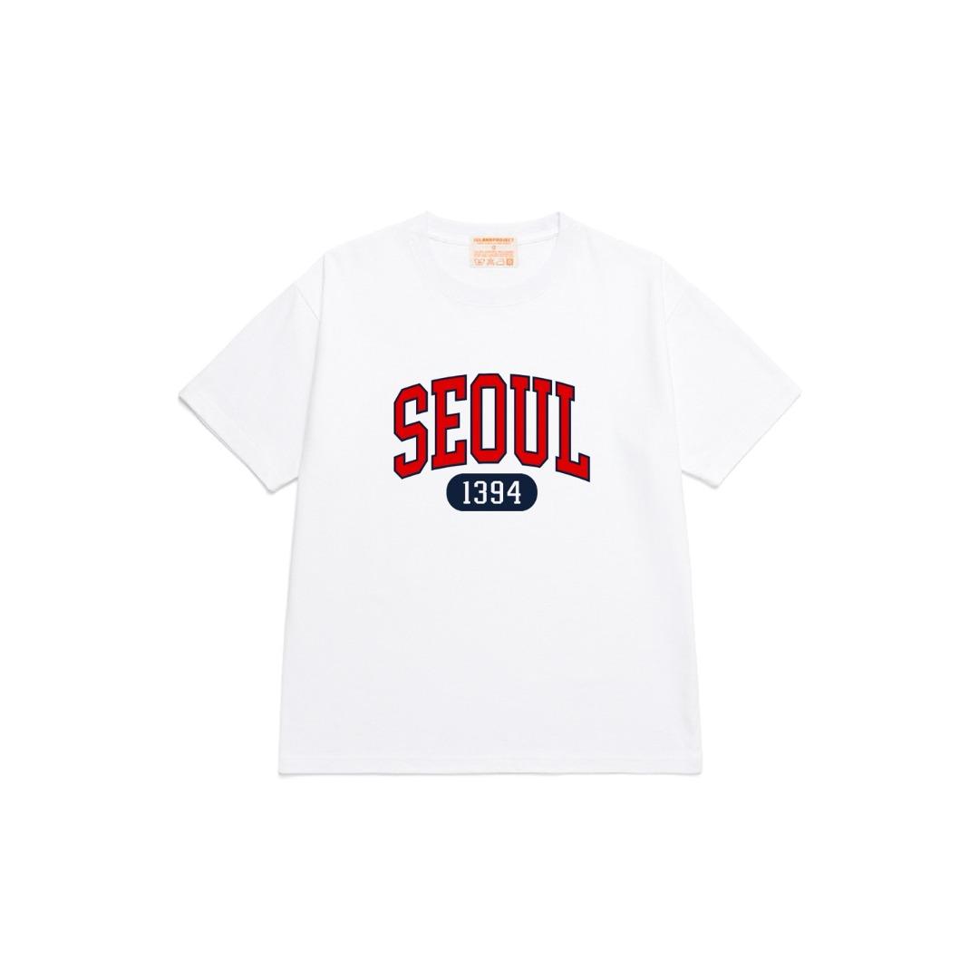 Aillaendeupeulojegteu City Seoul Classic T-Shirt - White [Seoul] White/1