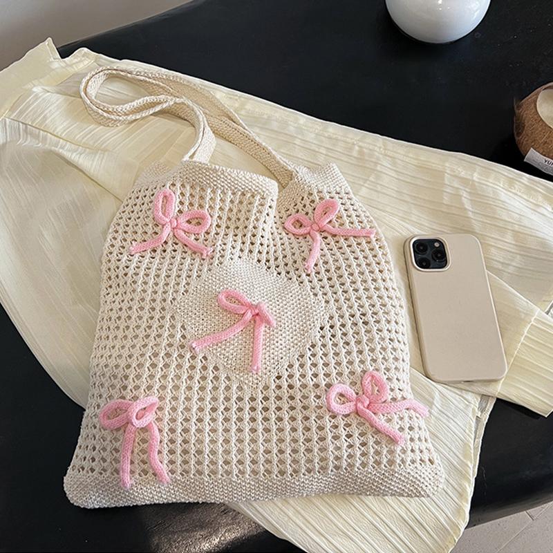 Women'S Woven Bag  Texture Single Shoulder Crossbody Bag  Bag