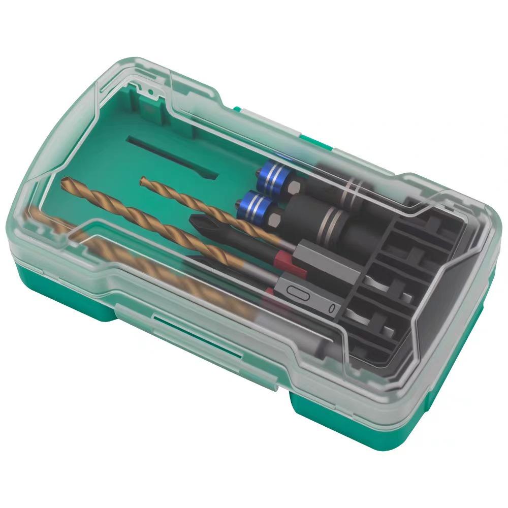 10Pcs/Set Impact Resistant Sleeve Wrench Adapter Magnetic Power Tools Kit  Power Tools 10Pcs/Set