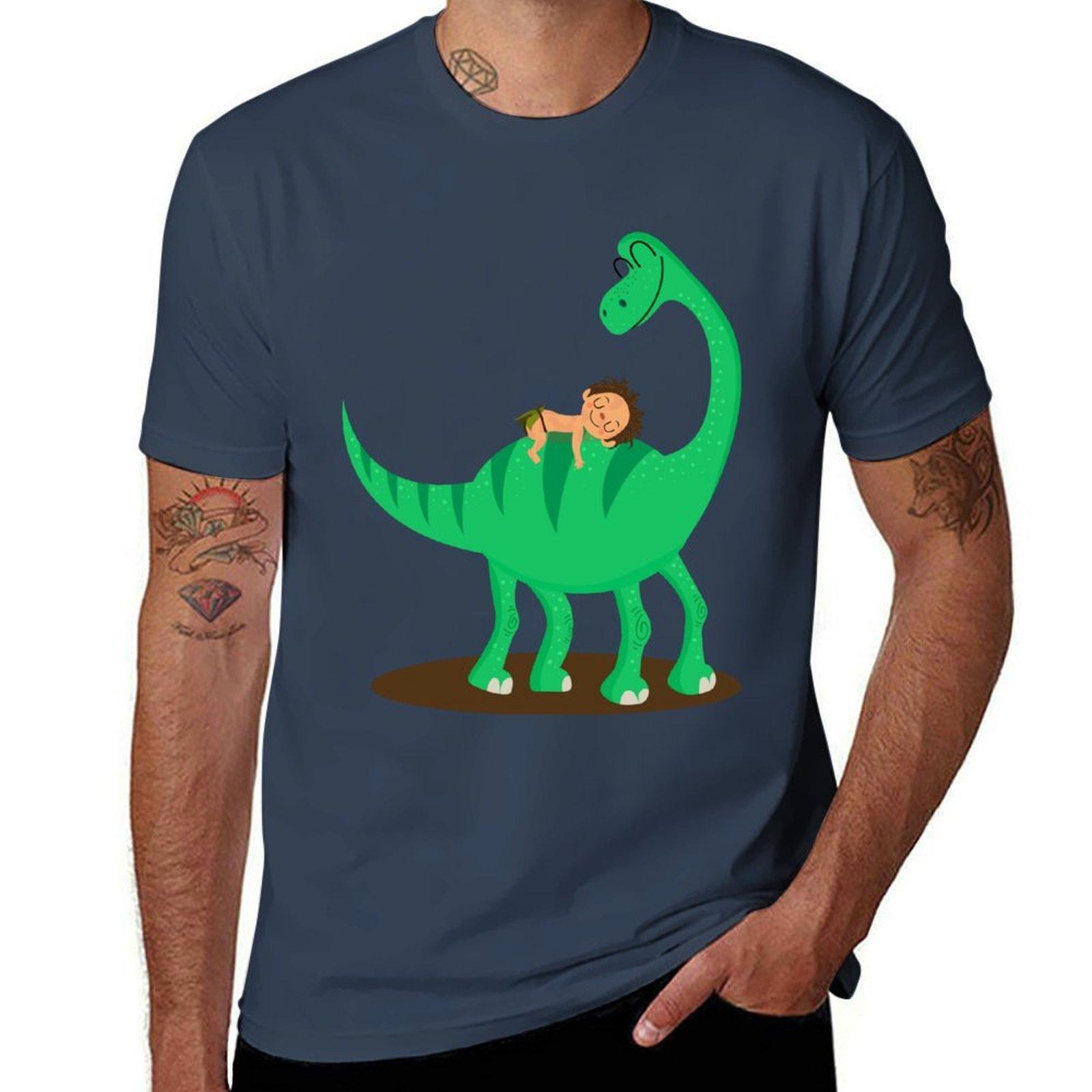 Arlo The Good Dinosaur Tshirt Plus Size Gym Sports Tshirt S