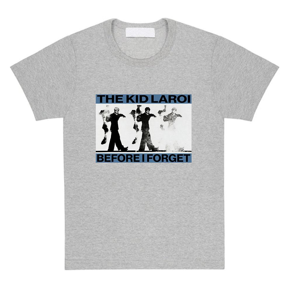 

TKL Before I Forget Design Printed Unisex Tee THE KID LAROI Singer Printing Tshirt Short Sleeve Harajuku Women Clothing S