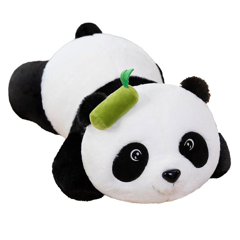Papa Panda Doll Bamboo Giant Panda Plush Toy Cute Cartoon Doll Chengdu Giant Panda Travel Souvenir