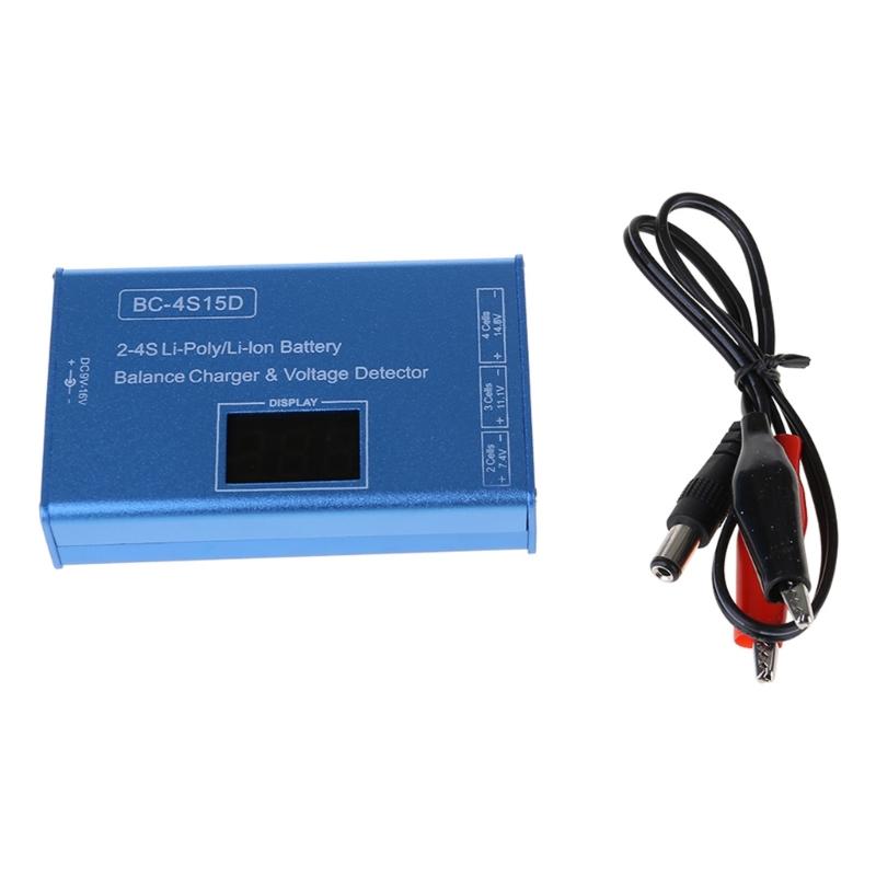 BC-4S15D Încărcător de Baterii 2-4S Controlat de Microprocesor Adaptor de Încărcare Precisă și Detectare Automată a Erorilor Pentru Utilizare Sigură