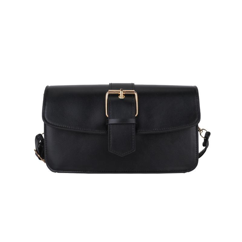 

Сумка подмышкой в стиле ретро, маленькая женская сумка 2024 года, простая маленькая квадратная сумка, универсальная сумка через плечо чёрный